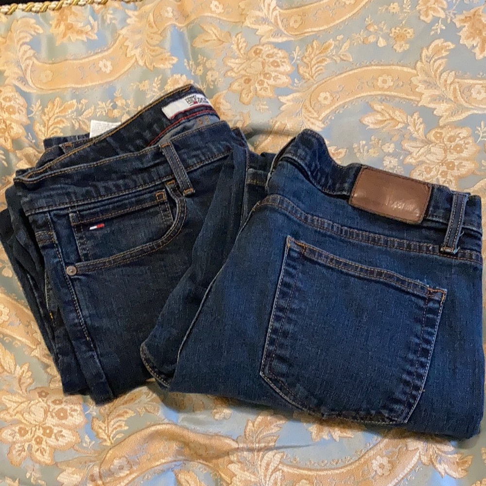 Two pairs of Men’s Tommy Hilfiger Jeans